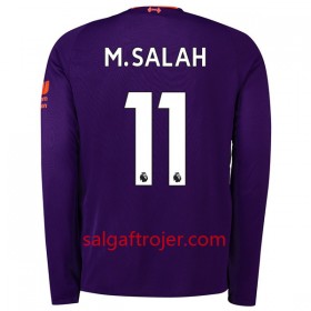 Liverpool Fodboldtrøjer M.Salah 11 Udebanesæt 2018/19 Langærmet